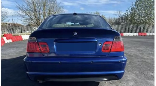 Китай 847VCP908 ЛОТКА СПОЙЛЕР НАКЛАДКА BMW E46 СЕДАН CSL СТИЛІ СПОЙЛЕР ЧОРНИЙ ГЛЯНЕЦЬ