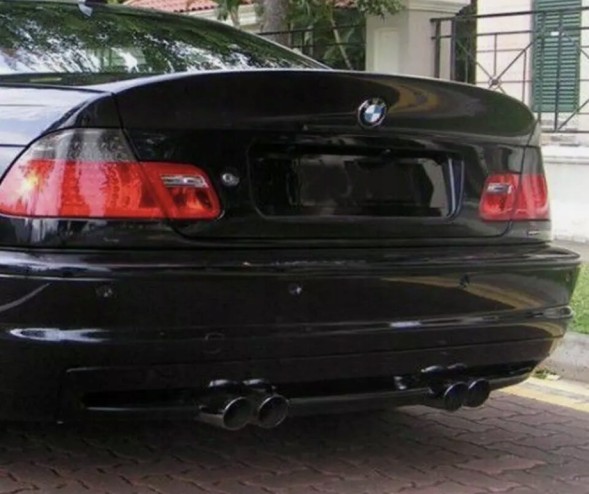 Китай 847VCP908 ЛОТКА СПОЙЛЕР НАКЛАДКА BMW E46 СЕДАН CSL СТИЛІ СПОЙЛЕР ЧОРНИЙ ГЛЯНЕЦЬ