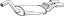 Bosal 105-127 Кінцевий глушник bos105-127 105-127