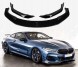 BM G14/G15-0501002 dokładka przód bmw 8 G14 G15 AC STYLE czarny połysk Сплітер переднього бампера для BMW 8 G15 G14 2018-2026, сплітер бампера в стилі AC