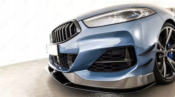 BM G14/G15-0501002 dokładka przód bmw 8 G14 G15 AC STYLE czarny połysk Сплітер переднього бампера для BMW 8 G15 G14 2018-2026, сплітер бампера в стилі AC