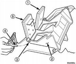 CHINA 68080867AA ALU Blend doors алюмінієві тапочки jeep grand cherokee 99-04 wj wg
