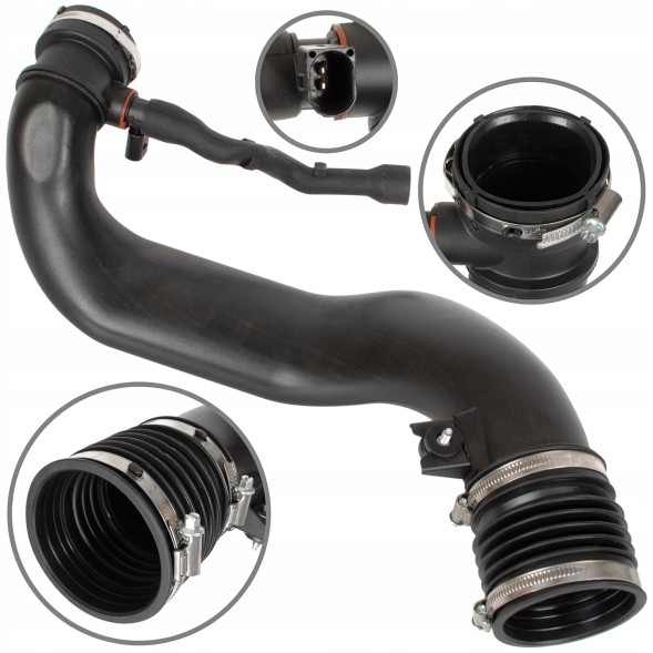 M MODECAR DA-36973 Jeep Commander 05-10 Патрубок TURBO Труба Повітря ПРИТОК (Нижній)