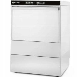 Китай WEW-SC-HP-1010290 Посудомийна машина Hendi 50x50см 400V 3 програми Дозатор Помпа CE