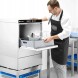 Китай WEW-SC-HP-1010290 Посудомийна машина Hendi 50x50см 400V 3 програми Дозатор Помпа CE