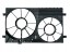 Volkswagen OE ATVW-7-6767-O-4 Корпус вентилятора Volkswagen Polo 6C0121207A
