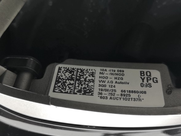 Volkswagen OE 10A419089BQ, DWP543503OE Багатофункціональне кермо VW ID. Buzz ID.3 ID.4 ID.5 10A419089BQ Нове OE