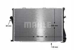 Mahle CR 295 000S Охолоджувач води cr 295 000s mahle bmw 5 7 z8 e38