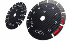 Moman 0089688084762 Maserati Levante M. Carbone циферблати км/год