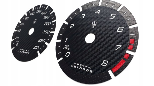 Moman 0089688084762 Maserati Levante M. Carbone циферблати км/год