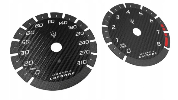 Moman 0089688084762 Maserati Levante M. Carbone циферблати км/год