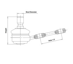 CB0169 CTR Кульова опора CBKD 4