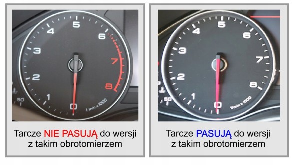 Moman 0089688086872 Замінні циферблати одометра Audi A8 D4, перетворення годинника з миль на годину в км/год MoMan