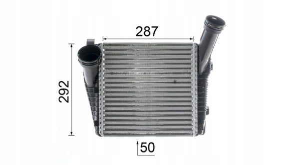 Mahle CI 142 000P Mahle ci 142 000p охолоджувач наддувочного повітря