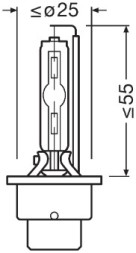 66440CBN OSRAM Лампа ксенонова 35W D4S 5000K