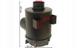 Lamiro 883-04 SCANIA 3 КОРПУС ПОВІТРЯНОГО ФІЛЬТРА