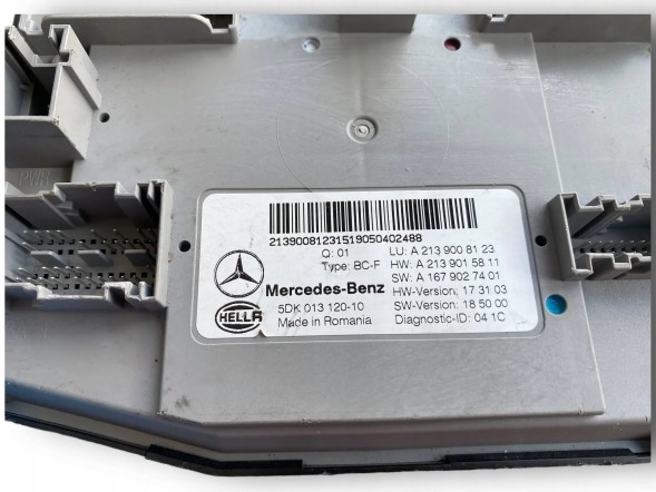 Mercedes-Benz OE MERCEDES CLS КОМФОРТ МОДУЛЬ 2139008123 A2139008123