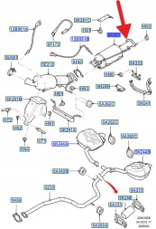 Ford OE ФІЛЬТР ТВЕРДИХ ЧАСТИНОК 2.2Л TDCi FORD SMAX MONDEO 1689258 _ RM6G91-5H250-AA