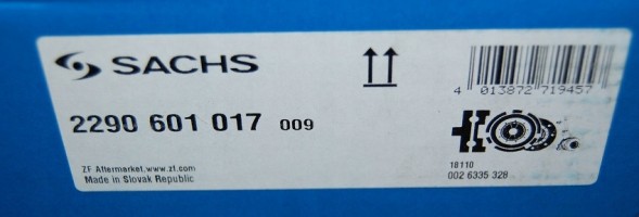Sachs 2290 601 017 Комплект зчеплення