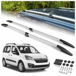 CHROMEMASTER OM-RR-D0033-001 Пороги даху багажник для CITROEN BERLINGO 2008-2018 SHORT | КОРОТКИЙ