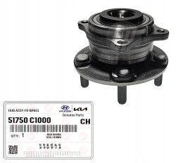 Hyundai OE GP|51750C1000, 51750-C1000, KIA / HYUNDAI ORYGINAŁ HYUNDAI i30 i40, KIA SPORTAGE OPTIMA ПІВОСЬ З ПІДШИПНИКОМ ПЕРЕДНЯ ОРИГІНАЛ