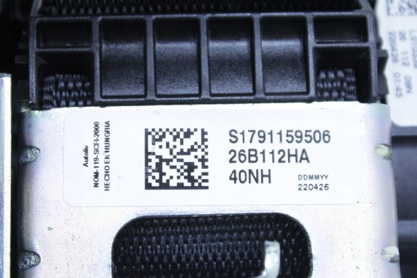 BMW OE 7911595 72117911595 ПЕРЕДНІЙ ЛІВИЙ ЧОРНИЙ РЕМІНЬ БЕЗПЕКИ BMW IX I20 7911595