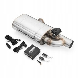 RM Motors PROM.2XEV04/76/350 Комплект поперечних глушників з клапаном