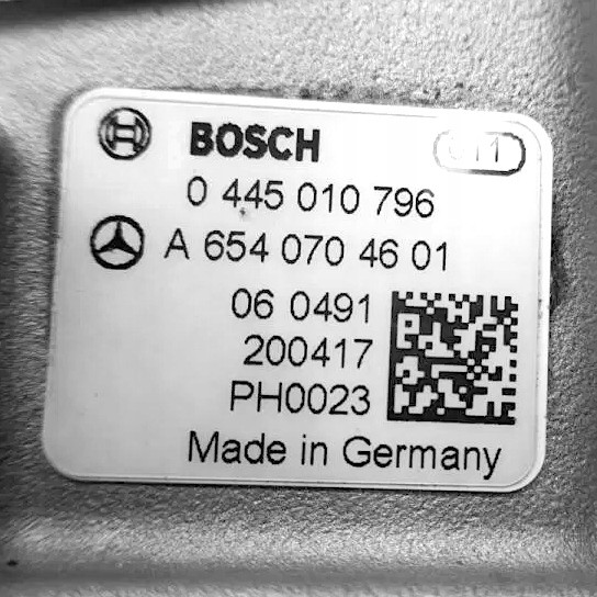 Bosch 0445010796 A6540704601 Новий інжекторний насос bosch a6540704601 0445010795 mercedes v177 w177 w247