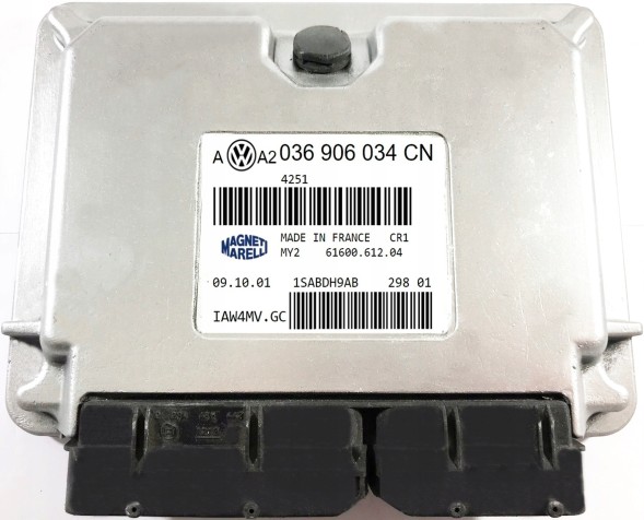 Magneti Marelli 036906034CNIMMO OFF КОМП'ЮТЕР ECU VW ГОЛЬФ 1.6 036906034CN IAW4MV.GC IMMO OFF