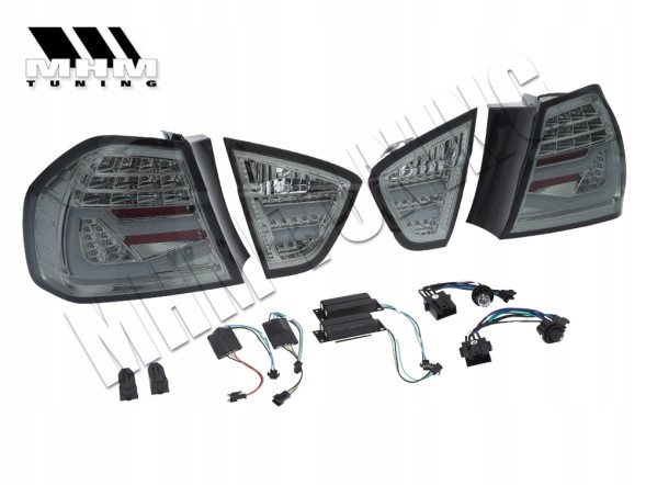 Junyan LDBMF7 mhm Комплект задніх ліхтарів Led Smoke BMW 3 e90 седан 2005-2008 рр.