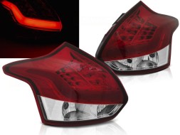 Junyan LDFO52 32C191BE mhm Задні ліхтарі LED Bar для Ford Focus 3 III mk3 2010-2014 хетчбек