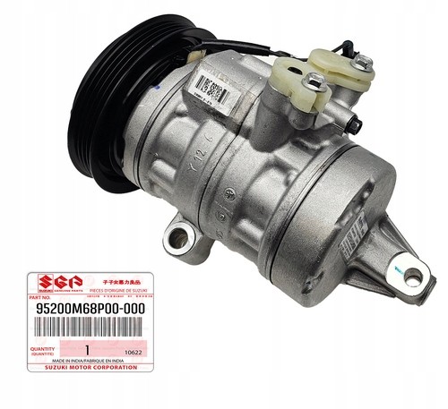 Suzuki OE GP|95200M68P00-000, 95200M68P00000, 95200M68P00 ORYGINAŁ SUZUKI BALENO 1.2i 2016+ КОМПРЕСОР КОНДИЦІОНЕРА ОРИГІНАЛ