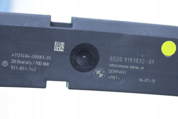 BMW OE 9193832 65209193832 НОВИЙ ОРИГІНАЛЬНИЙ ПІДСИЛЮВАЧ АНТЕНИ DIVERSITY 868MHz BMW E60 9193832