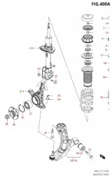 Suzuki OE 45111-68L00 SUZUKI SWIFT MK7 2010-16 - КРОСОВЕР ПРАВИЙ