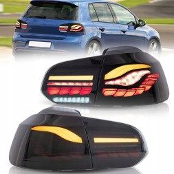 VLAND LDVWU9 9518918E mhm Лампи задні kpl Full Led Neon Oled Тюнінг Black VW Golf VI 6 5к0 2008-2013