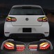 VLAND LDVWU9 9518918E mhm Лампи задні kpl Full Led Neon Oled Тюнінг Black VW Golf VI 6 5к0 2008-2013