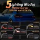 VLAND LDVWU9 9518918E mhm Лампи задні kpl Full Led Neon Oled Тюнінг Black VW Golf VI 6 5к0 2008-2013