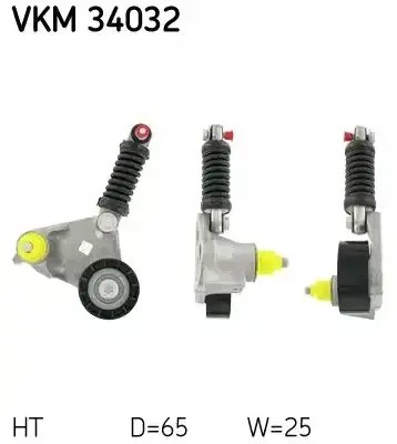 SKF VKM 34032 Натяжний ролик клинового ременя vkm 34032 skf ford
