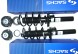 Sachs 2× Sachs 311 344 Амортизатор + 2× Sachs 993 105 Пружина підвіски