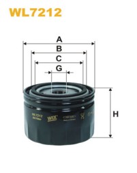 WL7212 WIX FILTERS Фільтр оливи