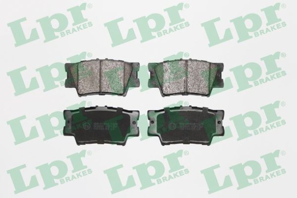 05P1281 LPR Комплект гальмівних колодок з 4 шт дисків