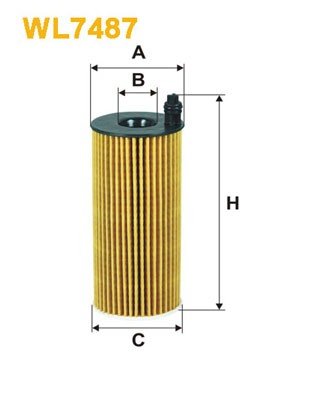 WL7487 WIX FILTERS Фільтр оливи