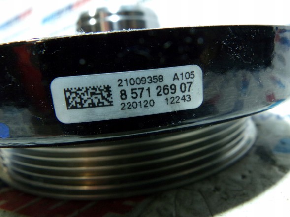 BMW OE OEM 11238571269 8571269 BMW G01 G05 G06 G07 G11 G15 G20 G30 G31 G32 B57 РЕМІННЕ КОЛЕСО ГЛУШНИК ВІБРАЦІЇ