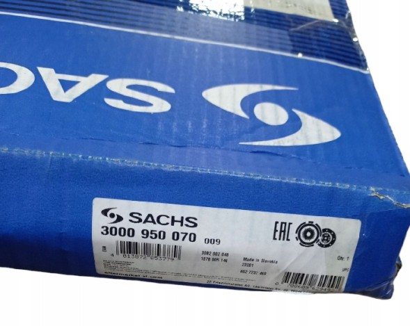 Sachs 3000 950 070 Муфта sachs audi а1, каталожний номер 3000 950 070