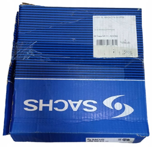 Sachs 3000 950 070 Муфта sachs audi а1, каталожний номер 3000 950 070