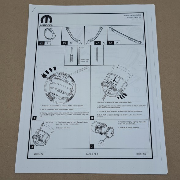Jeep OE K82213923, 82213923 ОРИГІНАЛЬНИЙ КОМПЛЕКТ ДЕКОРАТИВНИХ ЧОХЛОВ JEEP 82213923