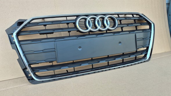 Audi OE GRILL AUDI A5 F5 8W6 PRZEDLIFT 2015-2019 CHROM RAMKA + CZARNY Решітка радіатора GRILL Audi A5 F5 8W6 15-19 ХРОМ OE 8W6853651 ОРИГ. НОВА !