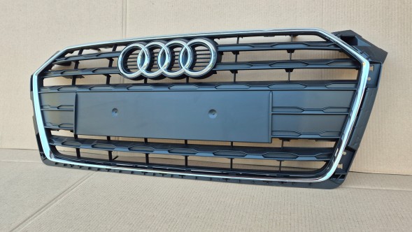 Audi OE GRILL AUDI A5 F5 8W6 PRZEDLIFT 2015-2019 CHROM RAMKA + CZARNY Решітка радіатора GRILL Audi A5 F5 8W6 15-19 ХРОМ OE 8W6853651 ОРИГ. НОВА !