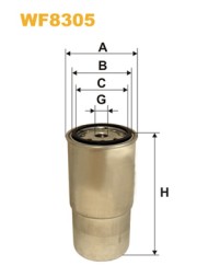 WF8305 WIX FILTERS Фільтр паливний