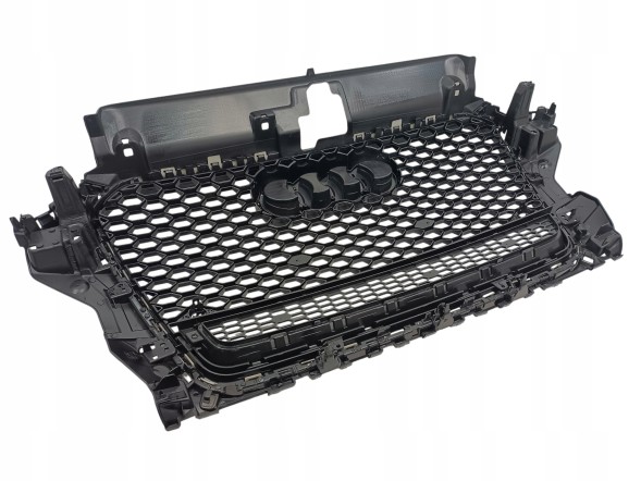 PA 8V5853651 PLASTER MIODU QS РЕШІТКА РАДІАТОРА AUDI A3 8V СТИЛЬ RS3 СОТОВА 2012 2013 2014 2015 2016